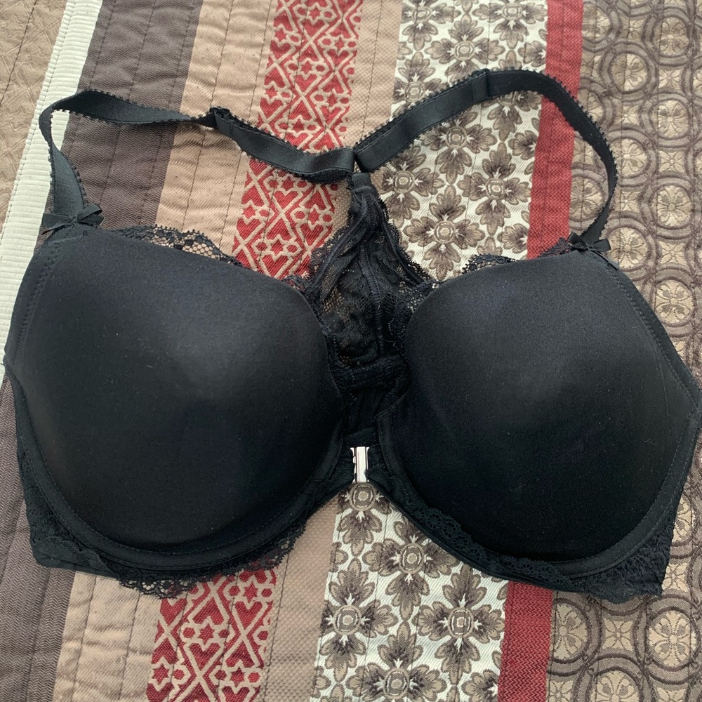 Adore Me Black Racerback bra
